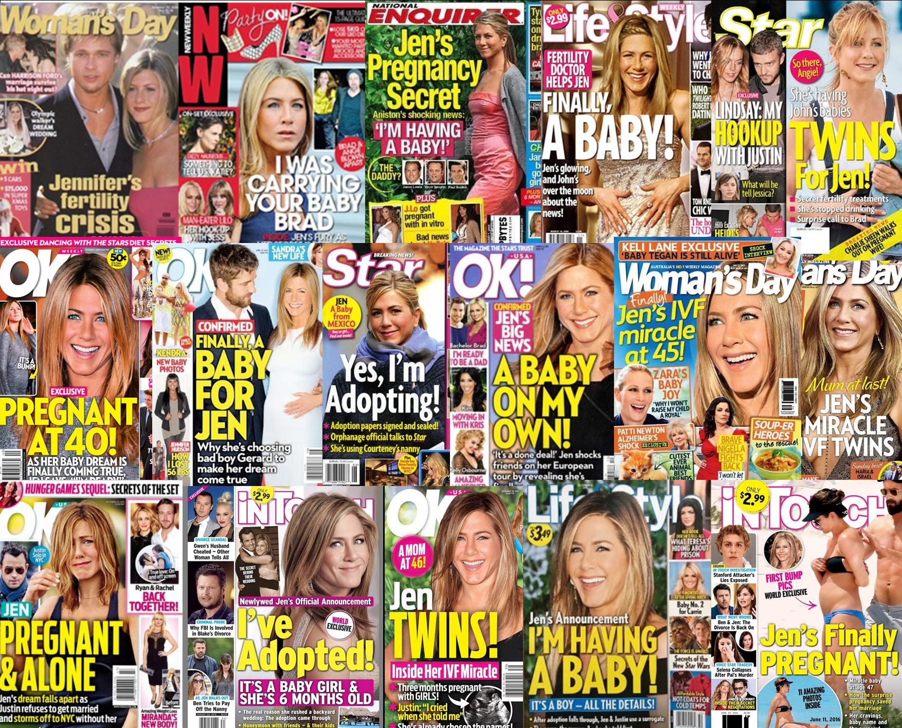 Aniston covers
